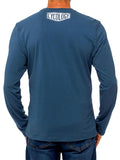 Bike Brain (Denim) Long Sleeve T Shirt