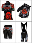 Black Rose Women's サイクルジャージ