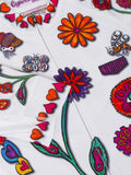 Boho White Women's サイクルジャージ