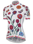 Boho White Women's サイクルジャージ