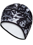Velo Tattoo Black Thermal Cycling Beanie | Cycology Clothing