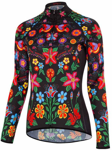 Frida Black Women's Lightweight Windproof Cycling Jacket | Cycology