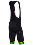 Cycology Men's Logo (Lime Stripe) Bib Shorts