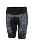 Day of the Living Black Womens Cycling Shorts | Cycology Clothing