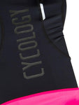 Cycology Women's (Black/Pink) Bib Shorts
