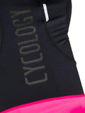 Cycology Women's (Black/Pink) Bib Shorts