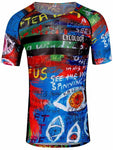 8 Days Mens Blue Cycling Base Layer | Cycology AUS