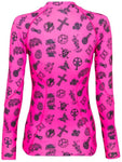 Velosophy Womens Pink Long Sleeve Cycling Base Layer | Cycology
