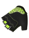 Day of the Living Lime Cycling Gloves | Cycology Clothing AUST
