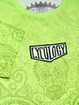 DAY OF THE LIVING (LIME) MEN'S TECHNICAL T-SHIRT