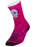 Day of the Living Pink Cycling Socks | Cycology Clothing