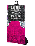 Day of the Living Pink 　サイクリングソックス