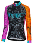 Extra Lucky Chain Ring Women's Long Sleeve Cycling Jersey