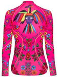 Frida (Pink) Women's Long Sleeve Base Layer