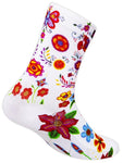 Frida (White) サイクリングソックス