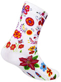 Frida (White) サイクリングソックス
