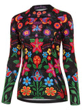 Frida Womens Black Long Sleeve Cycling Base Layer | Cycology 