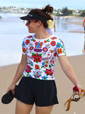 FRIDA (WHITE) WOMEN'S TECHNICAL T-SHIRT