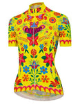 Frida Womens Short Sleeve Frida Womens Short Sleeve Yellow Cycling Jersey | Cycology AUS