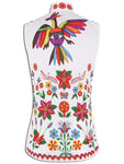 Frida White Womens Lightweight Cycling Gilet | Cycology Clothing