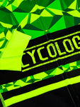 Geometric Lime Men's Jersey