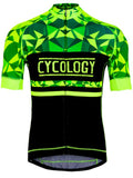 Geometric Lime Men's Jersey