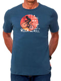 Long Way to the Top Mens Blue Cycling T Shirt | Cycology AUS