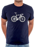 Just Bike Mens Navy Cycling T shirt | Cycology Clothing