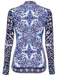 Majolica Womens Long Sleeve White Cycling Jersey | Cycology AUS