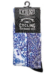 Majolica Blue Cycling Socks | Cycology Clothing AUS