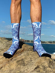 Majolica Blue Cycling Socks | Cycology Clothing AUS