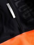 Cycology Men's Logo (Black/Orange) Bib Shorts