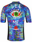 See Me Mens Cycling Jersey Blue | Cycology AUS