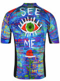 See Me Mens Cycling Jersey Blue | Cycology AUS