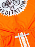 Miles are my Meditation (Orange) Men's Jersey