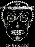 One Track Mind Mens Black Long Sleeve Cycling T shirt