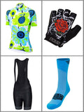 Pedal Flower (Green) Women's Jersey