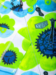 Pedal Flower (Green) Women's Jersey