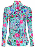 Secret garden (Aqua) Women's Windproof Winter Cycling Jacket　防風ウィンタージャケット