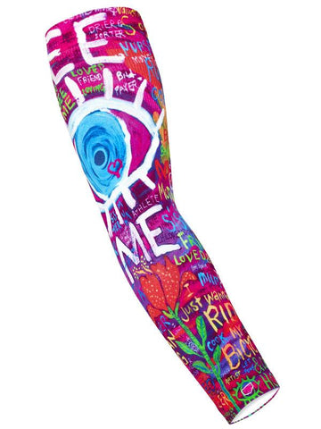 See Me Pink Cycling Sun Sleeves | Cycology AUS