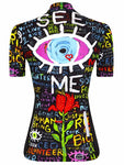 SEE ME (BLACK) WOMEN'S CYCLING JERSEY