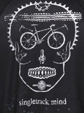 Single Track Mind Mens Black Mountain Bike Jersey