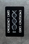 DNA Emergency card エマージェンシーカード