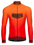 Spin Doctor Mens Red Long Sleeve Cycling Jersey | Cycology Clothing