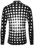 Spot Me Mens Black Long Sleeve Cycling Jersey | Cycology
