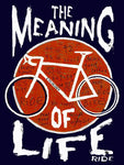 Meaning Of Life Womens Navy Cycling T shirt | Cycology Clothing