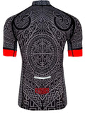 Tribal Tattoo Mens Black Cycling Jersey | Cycology Clothing