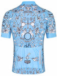 VELO TATTOO (BLUE) MEN'S CYCLING JERSEY