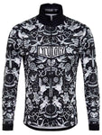 Velo Tattoo Mens Black Windproof Cycling Jacket | Cycology Clothing