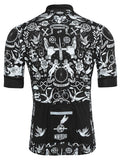 Velo Tattoo Mens Black Cycling Jersey | Cycology Clothing AUS